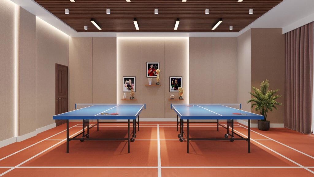 Table Tennis Amenities in Dubai Apartments