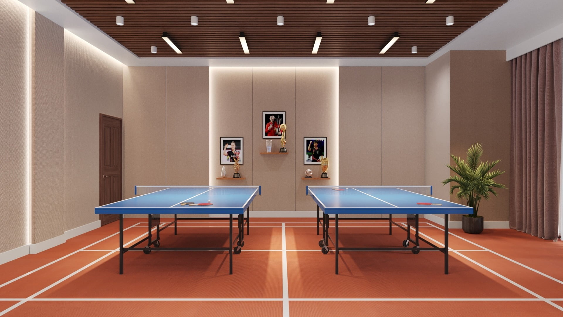 Table Tennis Amenities in Dubai Apartments